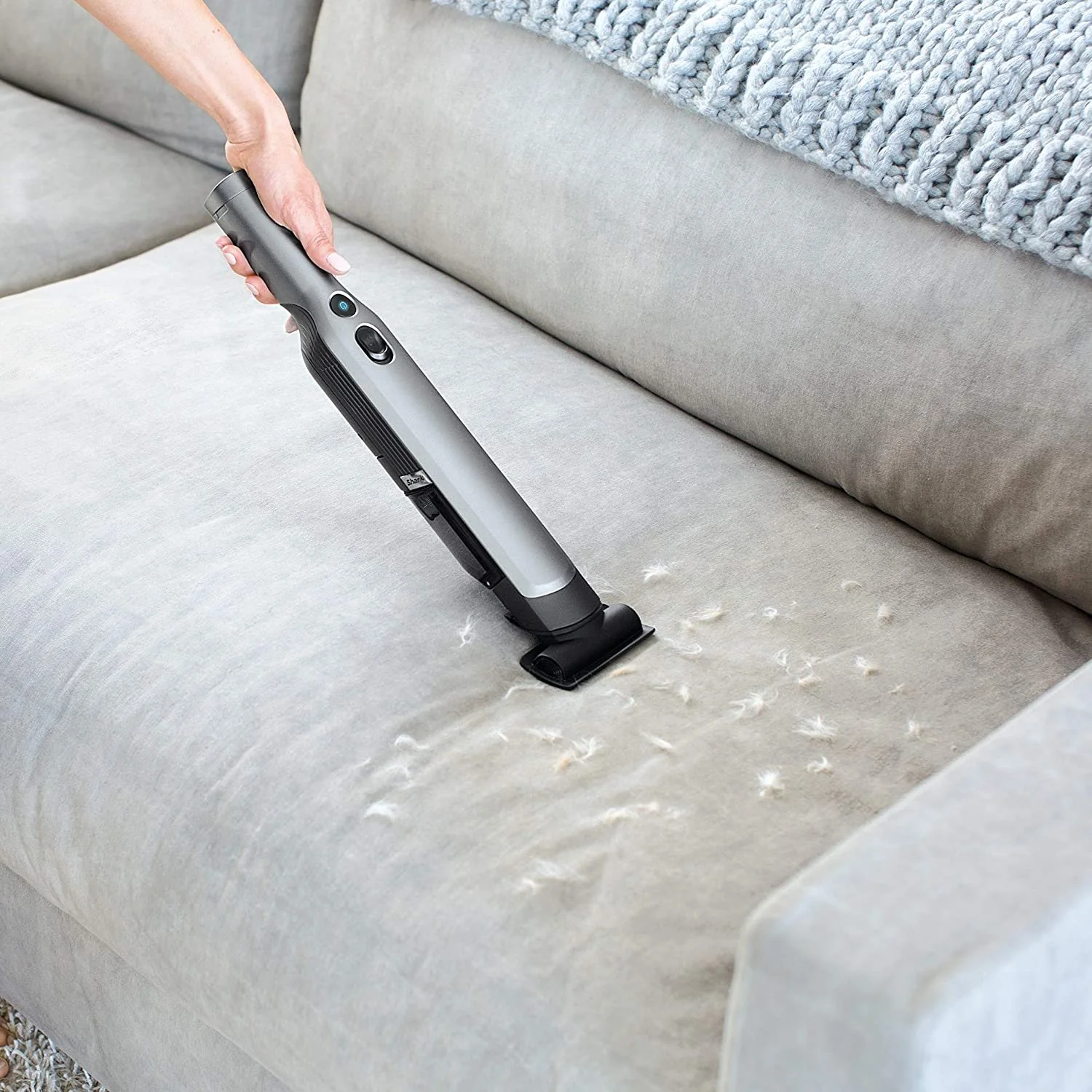 Shark WV201 WANDVAC Cordless Handheld Vacuum, Slate - Refurbished - Image 6