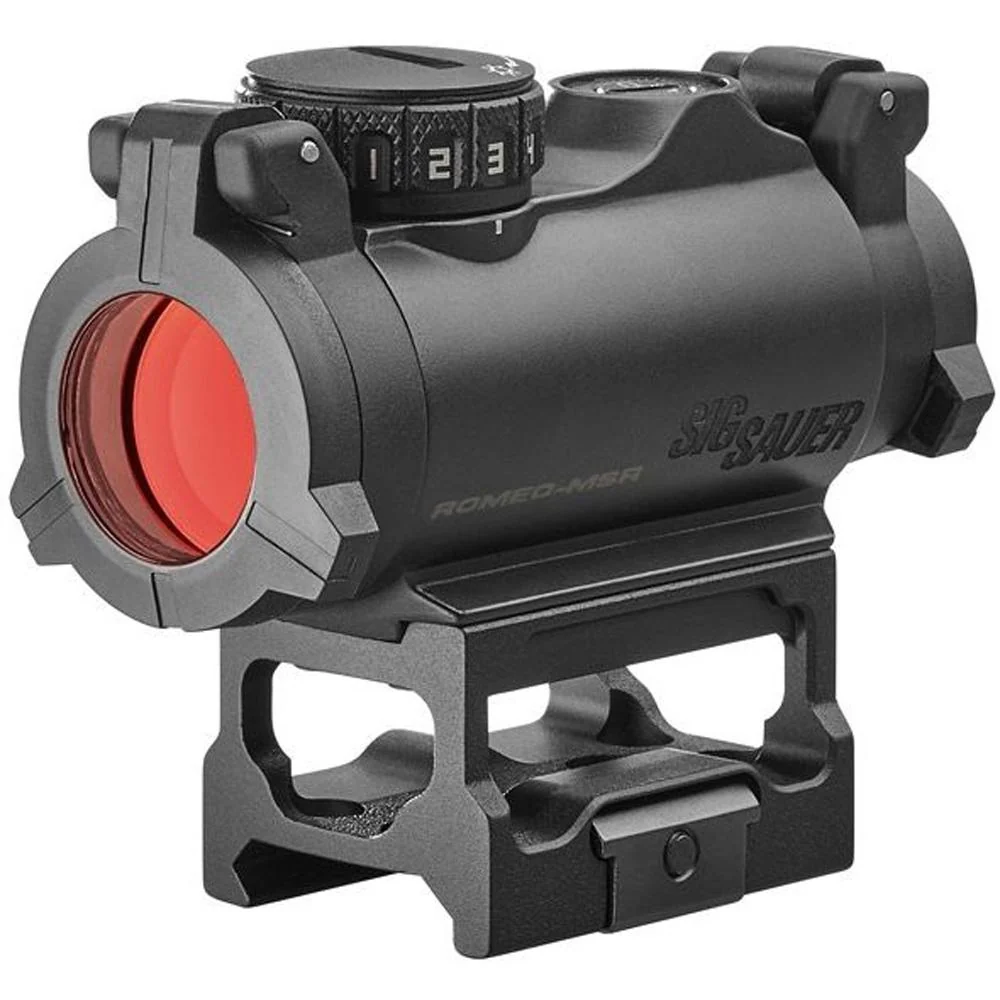 Sig Sauer Sig Sauer ROMEO-MSR 1x20mm Red Dot Sight, 2 MOA Red Dot Reticle +Accessories Kit - Image 2