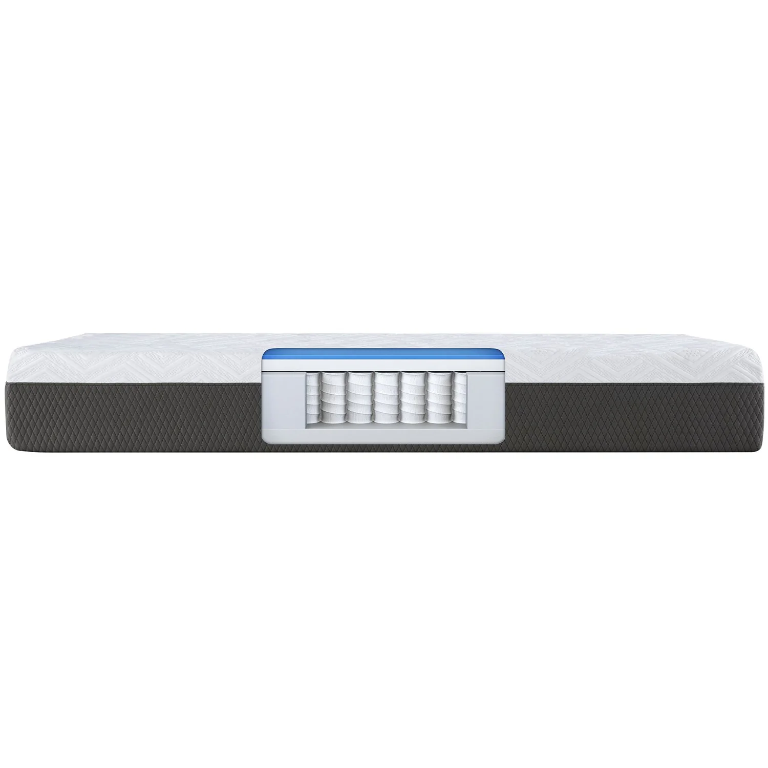 Simmons Beautyrest BRX-800 King 10" Hybrid Coil and Memory Foam Mattress-in-Box - Image 13