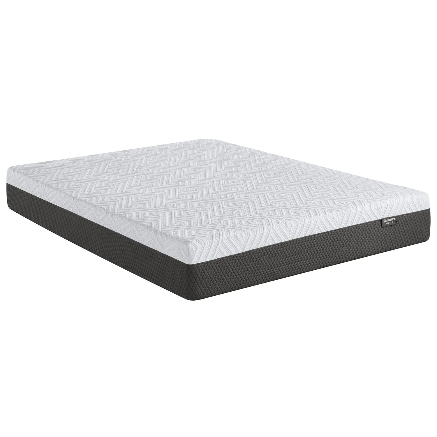 Simmons Beautyrest BRX800 Queen 10" Hybrid Coil and Memory Foam MattressinBox - Image 2
