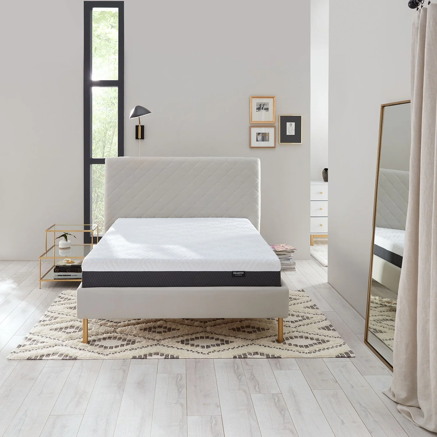 Simmons Beautyrest BRX800 Queen 10" Hybrid Coil and Memory Foam MattressinBox - Image 5