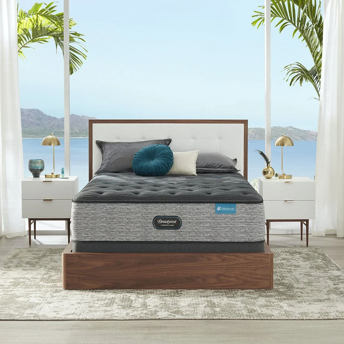 Simmons Beautyrest Harmony Lux Diamond Series Medium Firmness Twin XL Mattress - Image 2