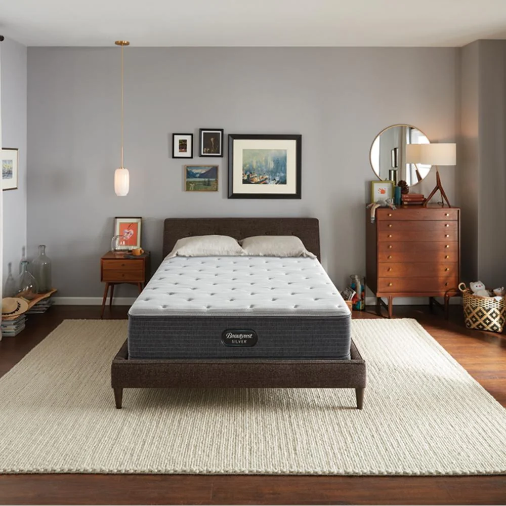 Simmons Beautyrest Silver BRS900 Medium Hybrid Twin XL Mattress - 700810101-1020 - Image 2