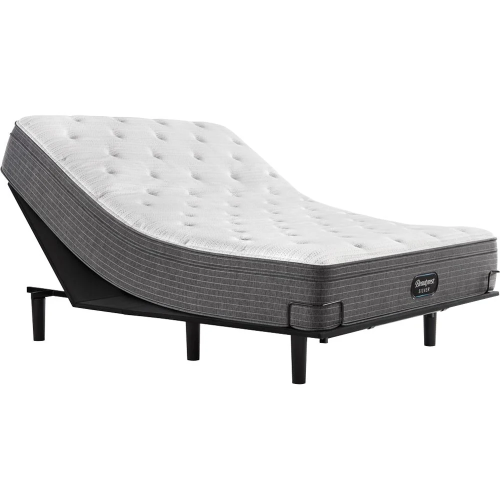 Simmons Beautyrest Silver Medium Euro Top Hybrid Twin Mattress - 700810105-1010 - Image 4
