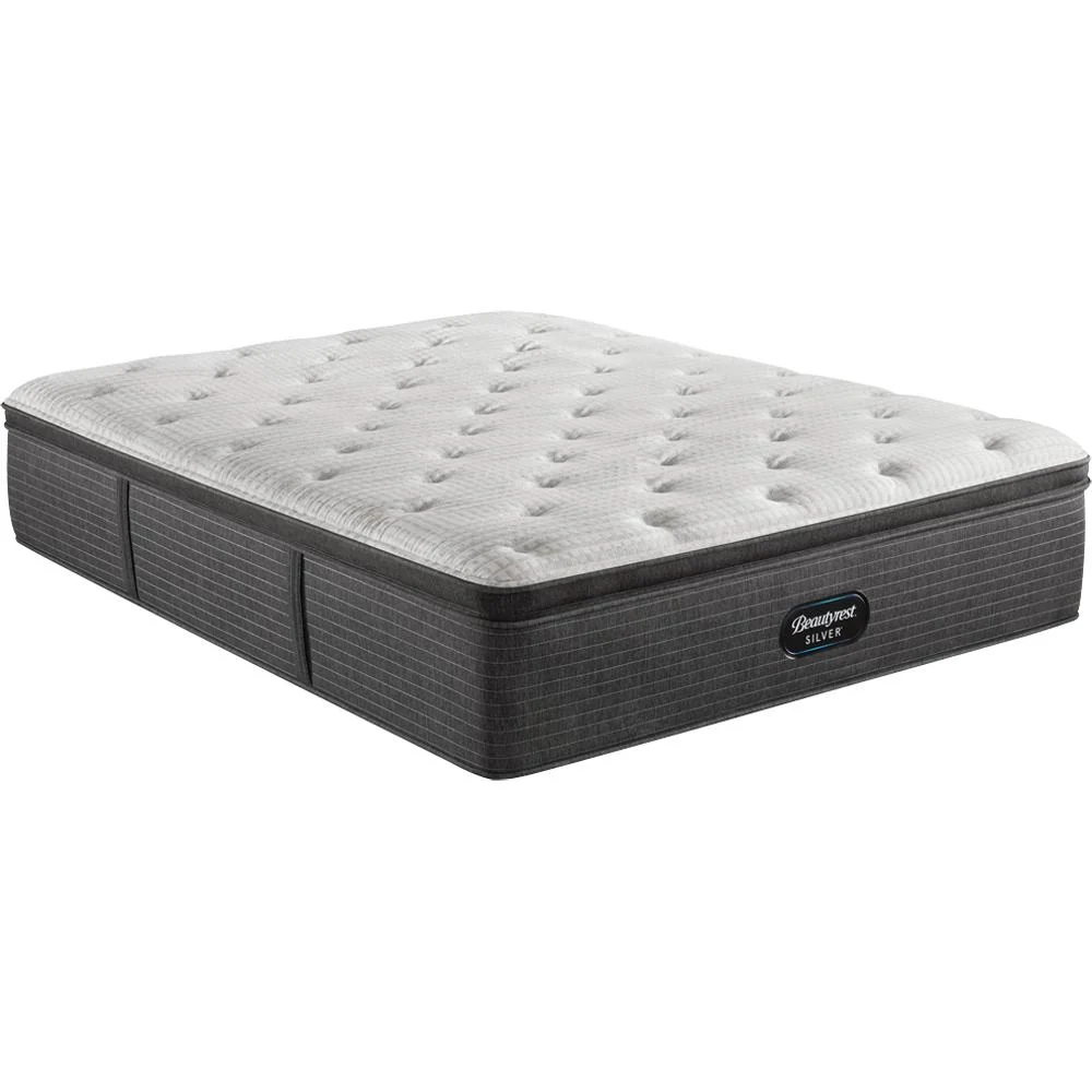 Simmons Beautyrest Silver Plush Pillow Top Twin XL 16" Mattress - 700810113-1020