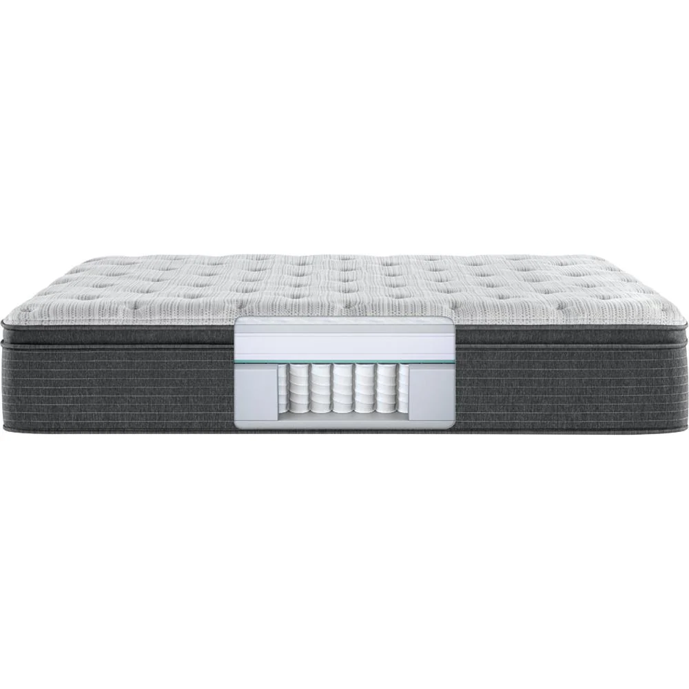 Simmons Beautyrest Silver Plush Pillow Top Twin XL Mattress - 700810108-1020 - Image 5