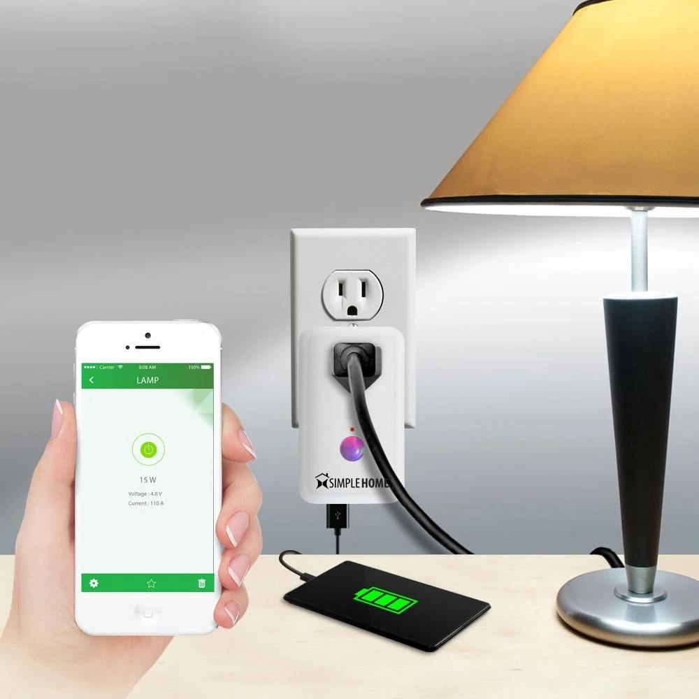 Simple Home Wi-Fi Multi Pack: Motion Sensor w/ Message Alerts & Energy Monitor Wall Plug - Image 7