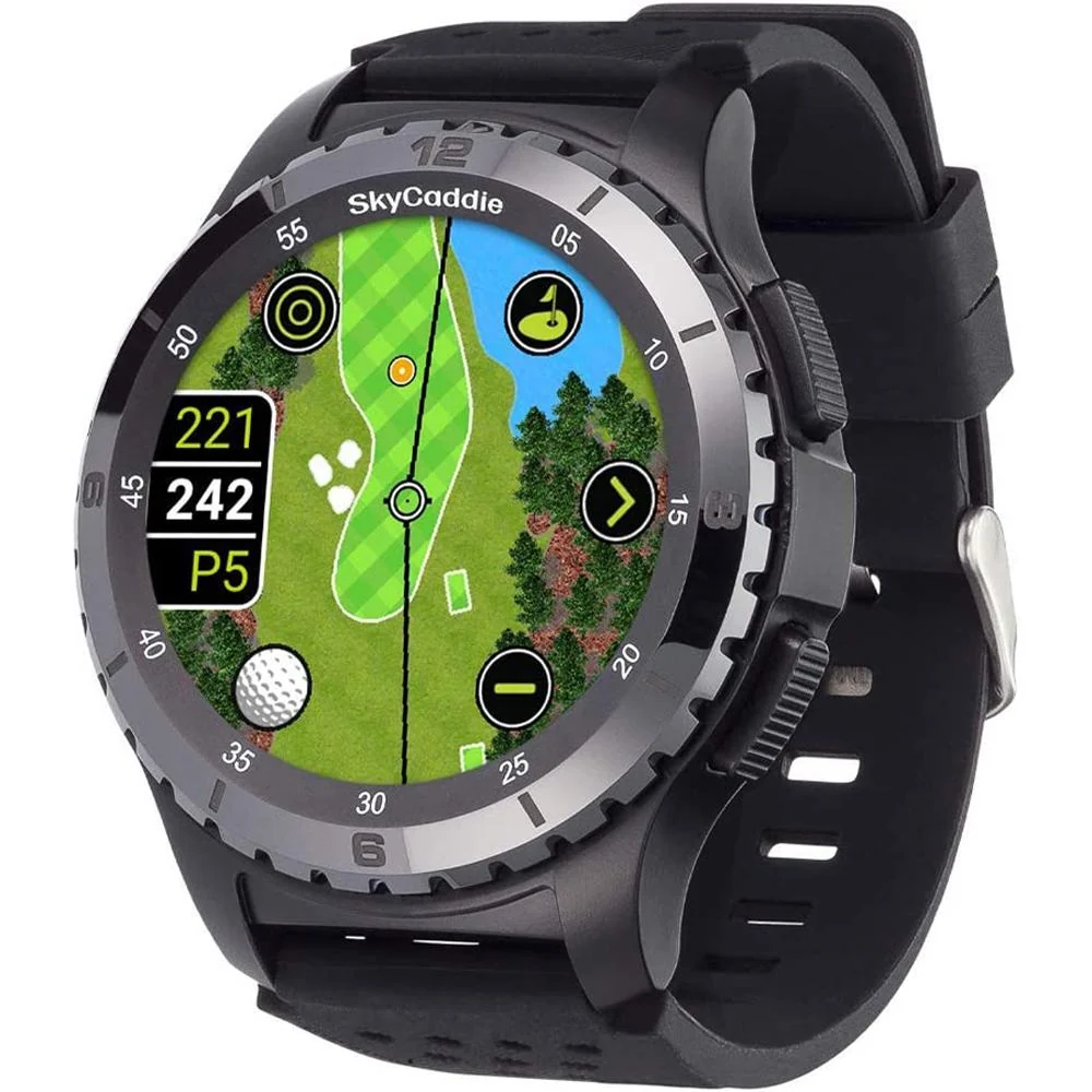 SkyCaddie Golf GPS Watch with Ceramic Bezel Black with 2 Year Extended Warranty - Image 3