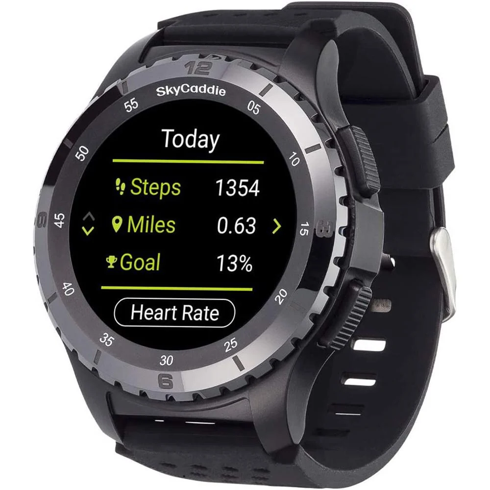 SkyCaddie Golf GPS Watch with Ceramic Bezel Black with 2 Year Extended Warranty - Image 9