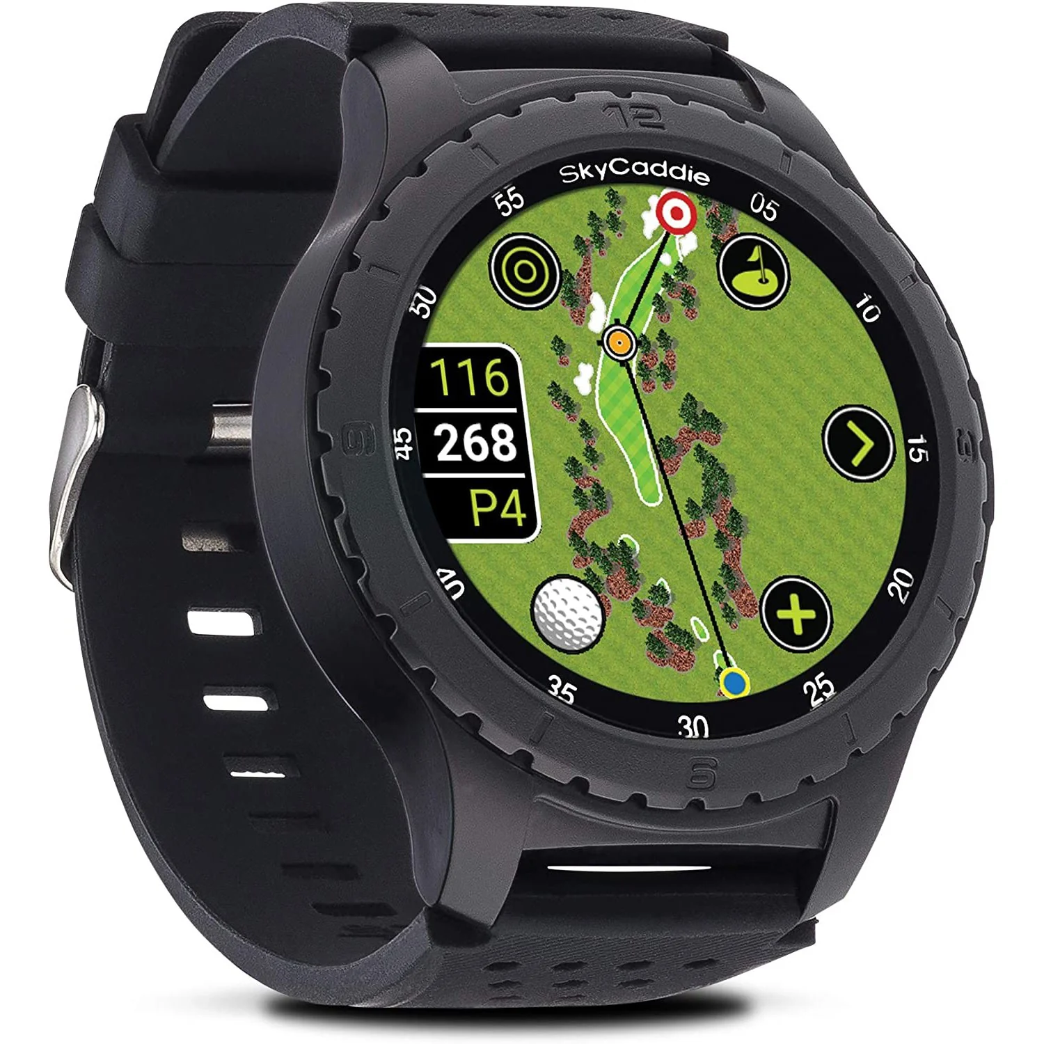 SkyCaddie LX5 GPS Golf Watch with Touchscreen Display and HD Color - Black - Image 10
