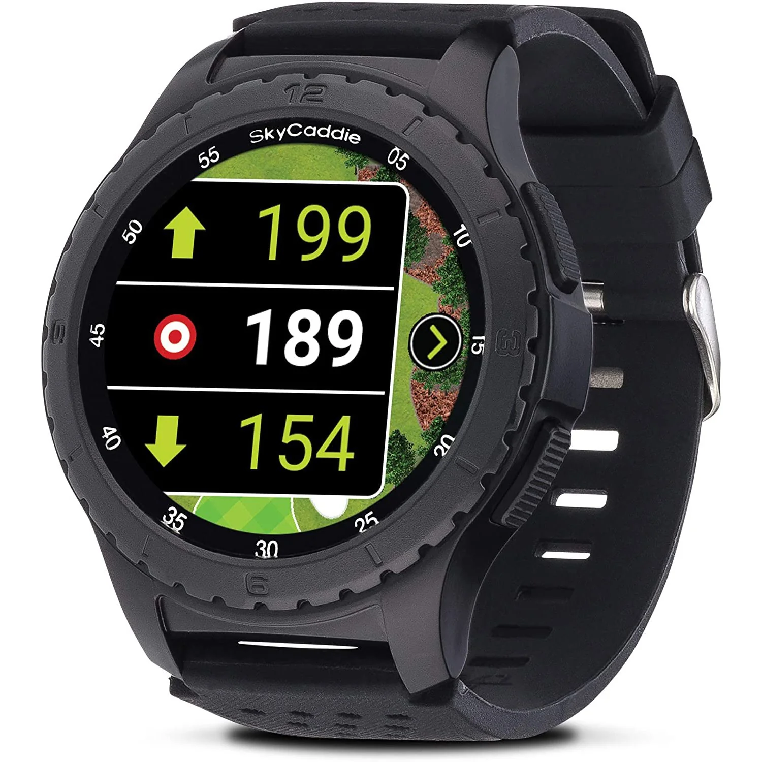 SkyCaddie LX5 GPS Golf Watch with Touchscreen Display and HD Color - Black - Image 3