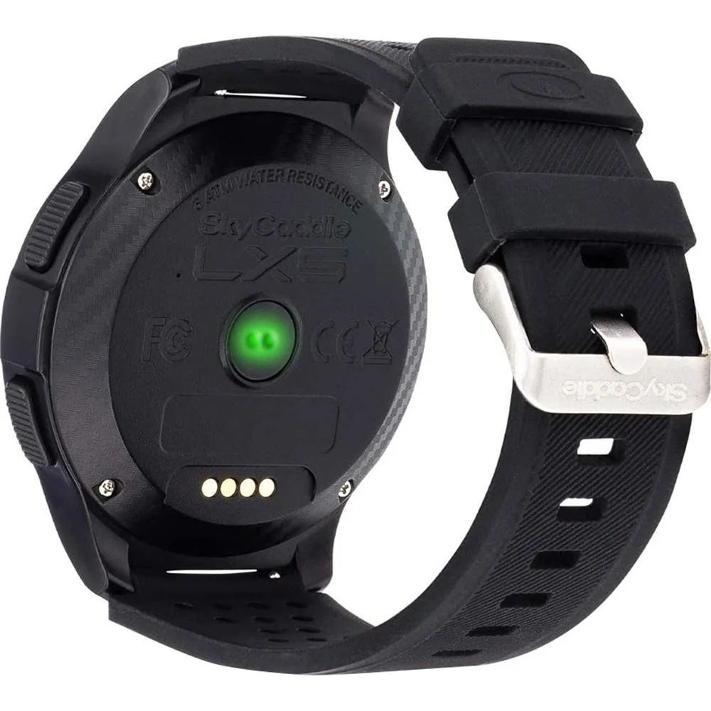 SkyCaddie LX5 GPS Golf Watch with Touchscreen Display and HD Color - Black - Open Box - Image 6