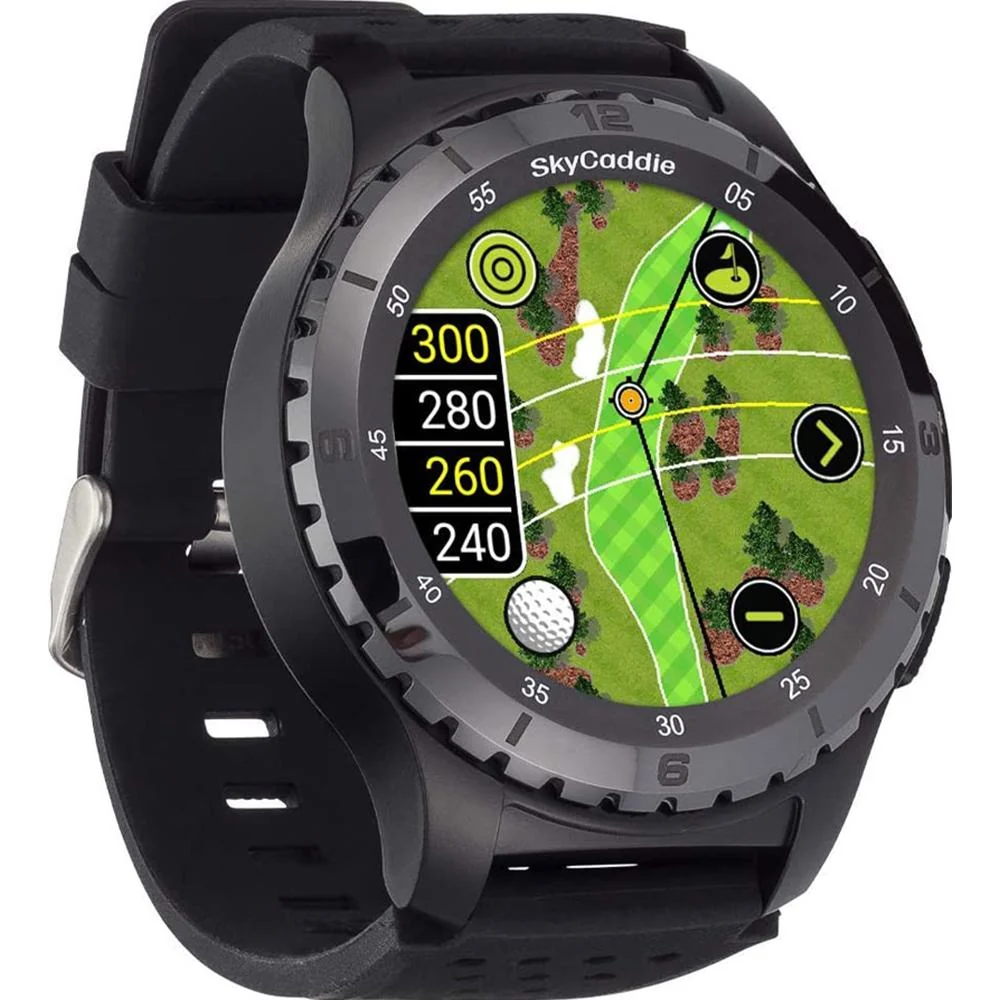 SkyCaddie LX5C Golf GPS Watch with Ceramic Bezel - Black - Open Box - Image 2
