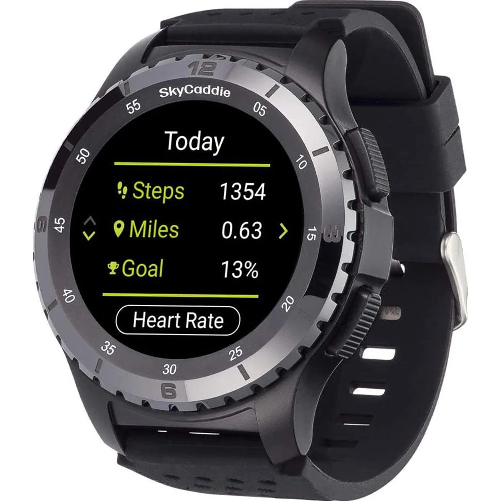 SkyCaddie LX5C Golf GPS Watch with Ceramic Bezel - Black - Open Box - Image 7
