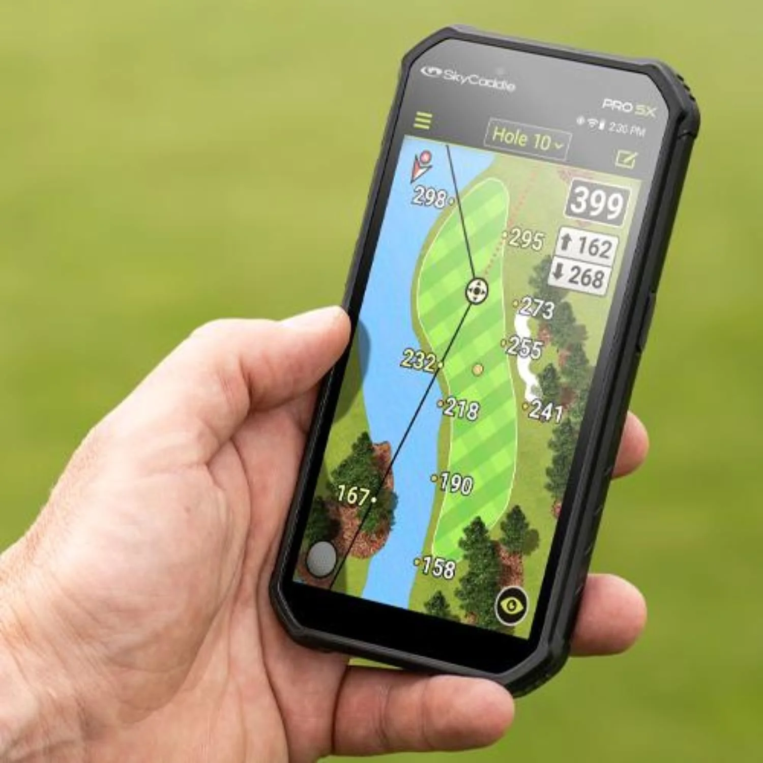 SkyCaddie Pro 5X Tourbook Handheld GPS Rangefinder (2024) - Image 2
