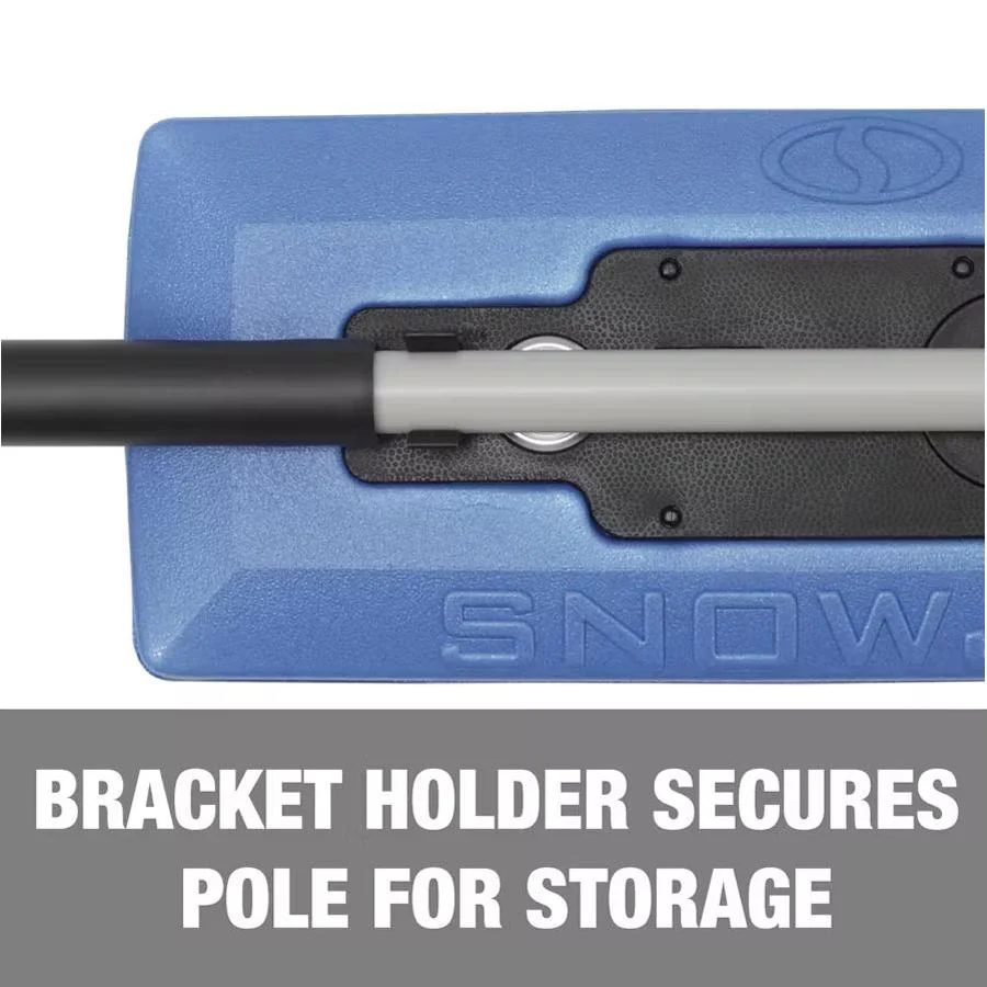 Snow Joe Compact 4-in-1 Telescoping Snow Broom with Ice Scraper and LED Light, Black - Image 10