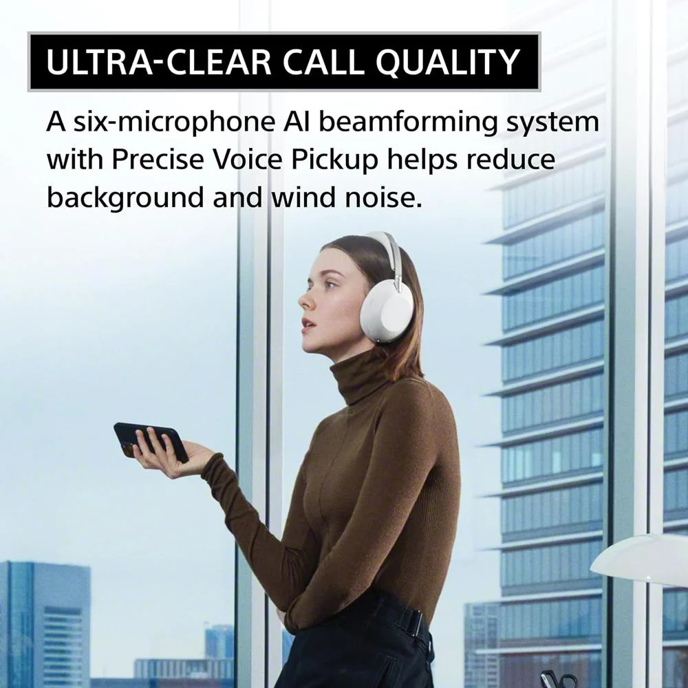 Sony 1000X THE COLLEXION Wireless Noise Cancelling Headphones - Platinum - Image 19