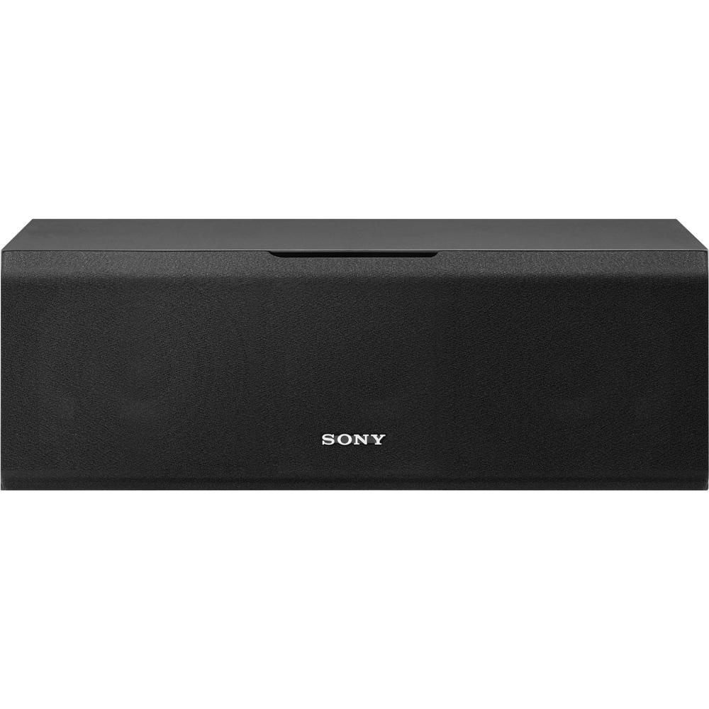 Sony 2-Way 3-Driver Bass Reflex Center Channel Speaker + Extended Warranty Bundle - Image 2