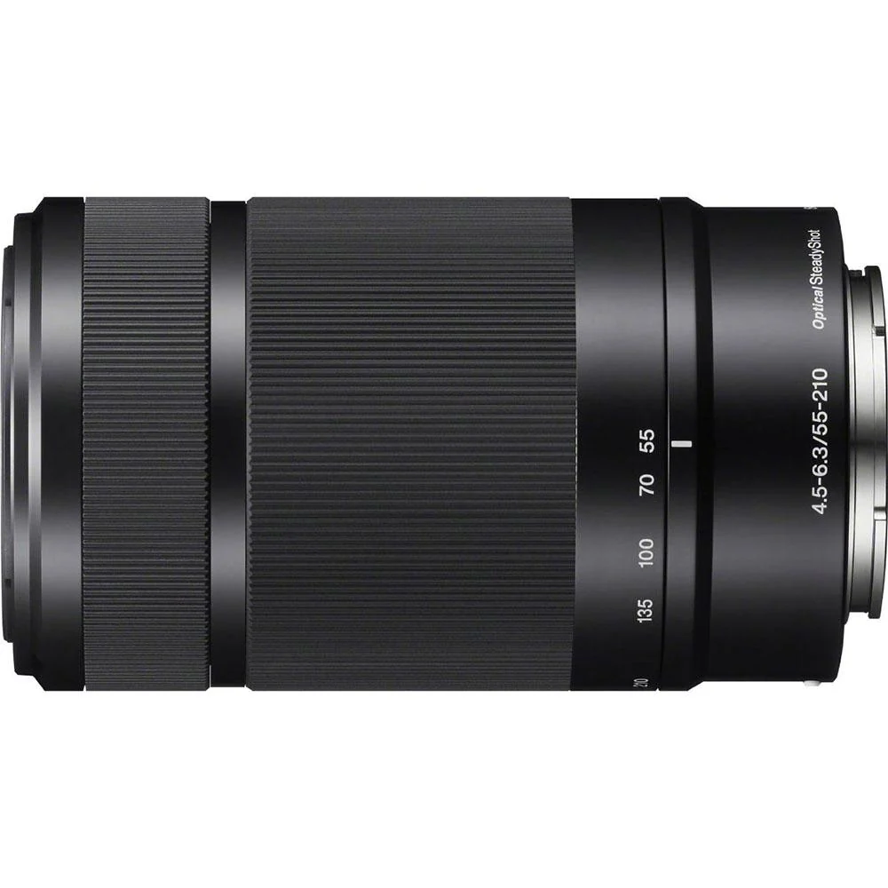 Sony 55-210mm Zoom E-Mount Lens, Black (OPEN BOX) with CPS 1 Year Warranty - Image 4
