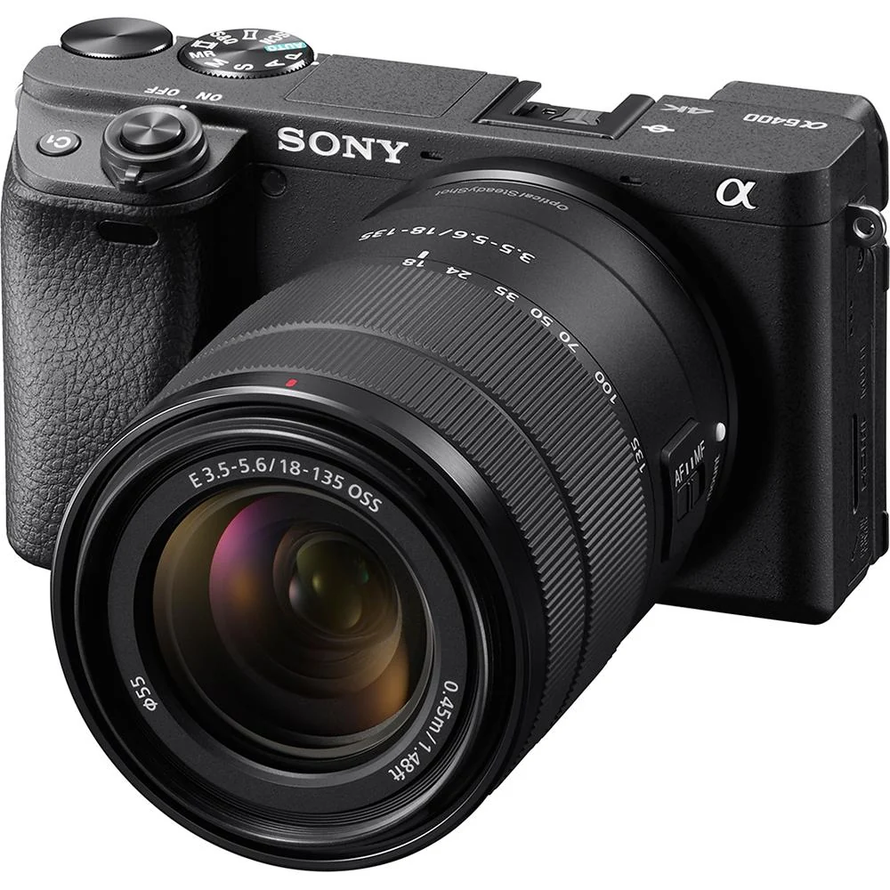 Sony a6400 Interchangeable-Lens Camera w/18-135mm Lens OPEN BOX +1 Year Warranty Pack - Image 2
