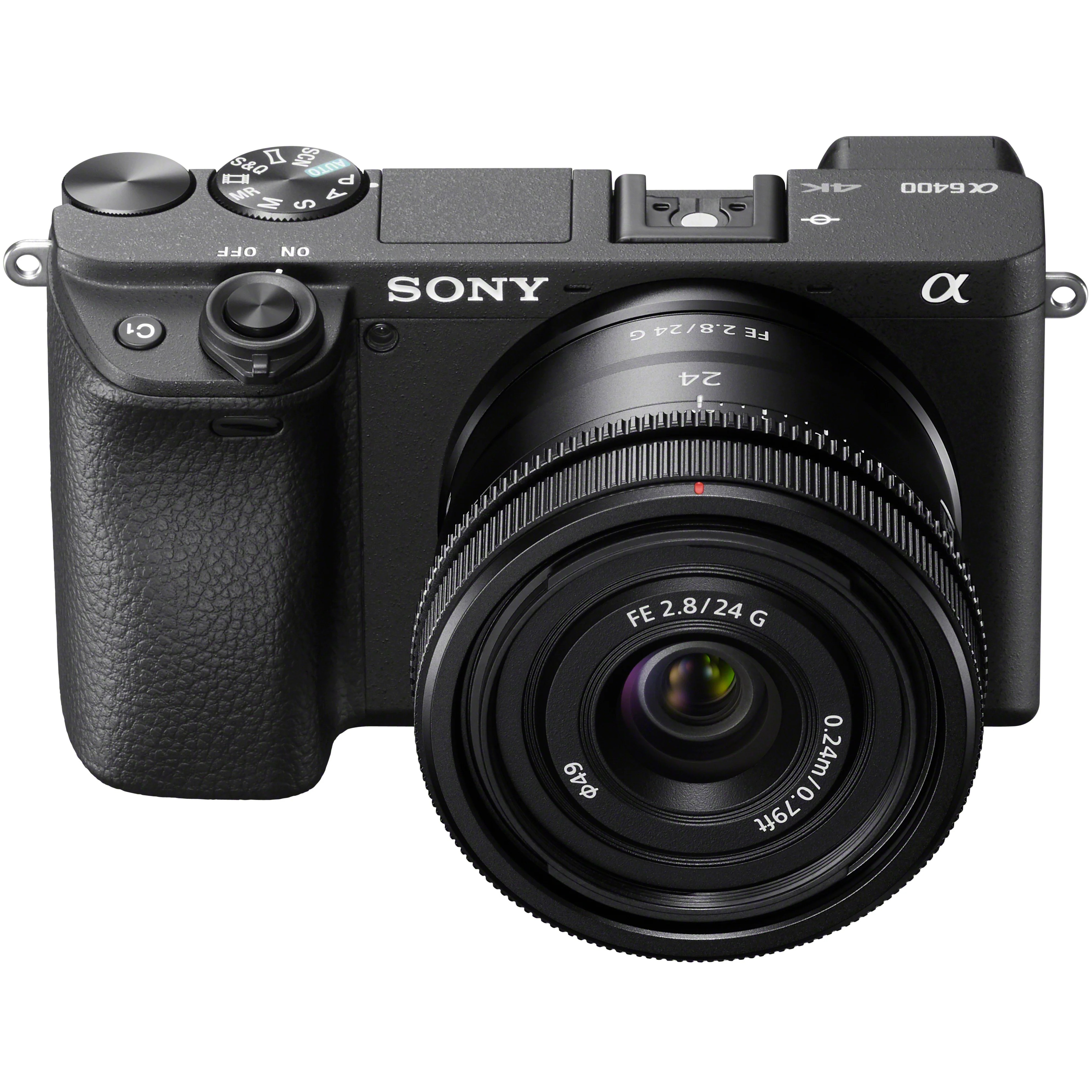 Sony a6400 Mirrorless 4K APS-C Camera Body + 24mm F2.8 G Lens SEL24F28G Kit Bundle - Image 3