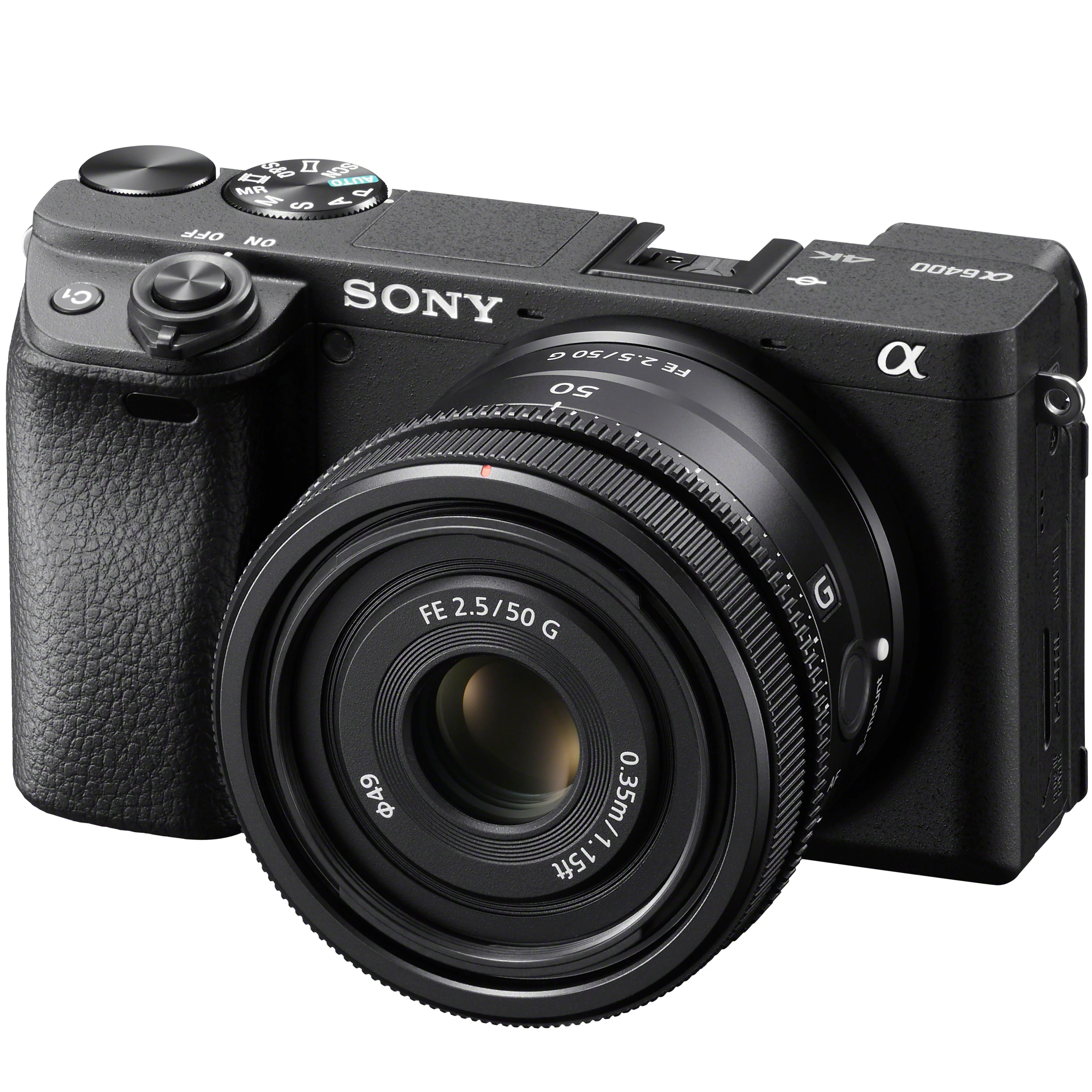 Sony a6400 Mirrorless 4K APS-C Camera Body + 50mm F2.5 G Lens SEL50F25G Kit Bundle - Image 3