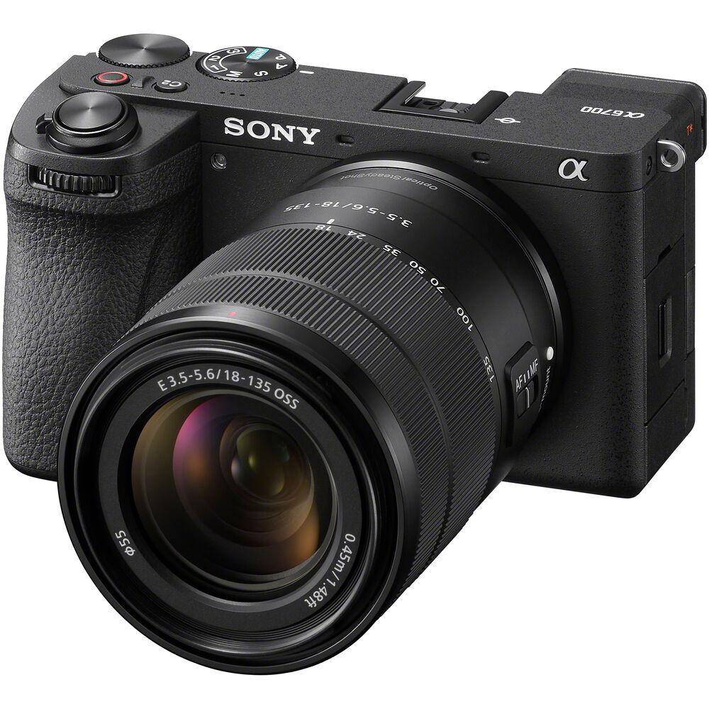Sony a6700 Mirrorless Camera + 18-135mm Lens + ACCVC2 Vlogger Tripod & Mic Bundle - Image 4