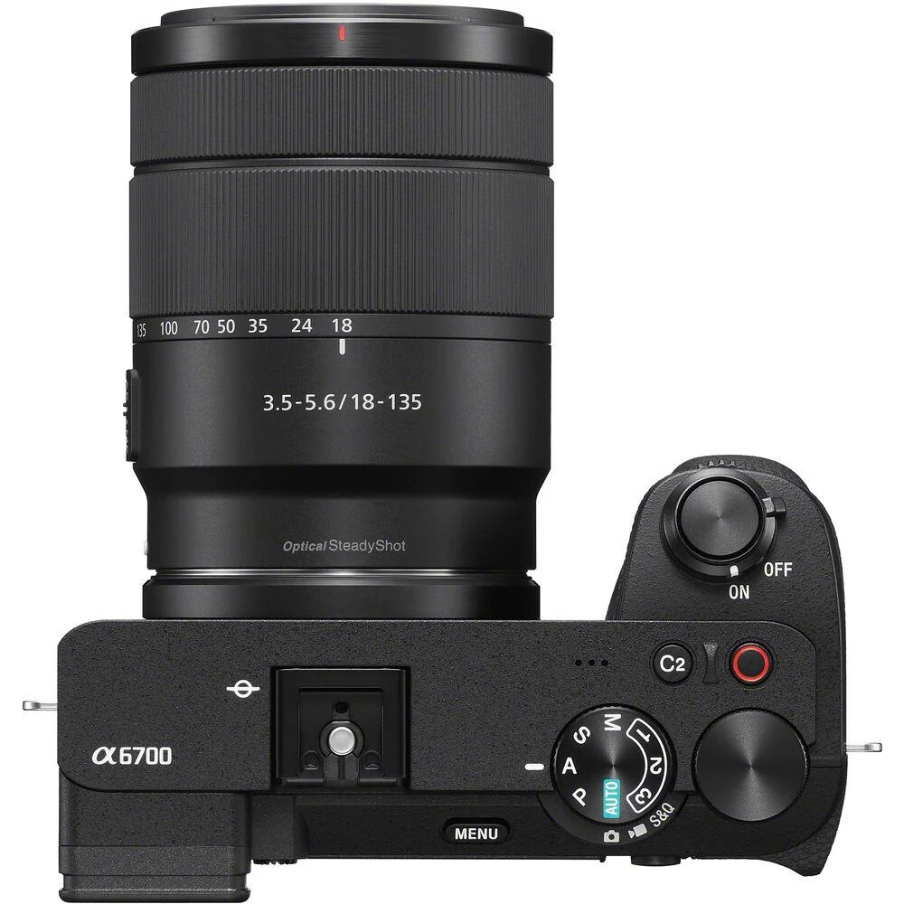 Sony a6700 Mirrorless Camera + 18-135mm Lens + ACCVC2 Vlogger Tripod & Mic Bundle - Image 5