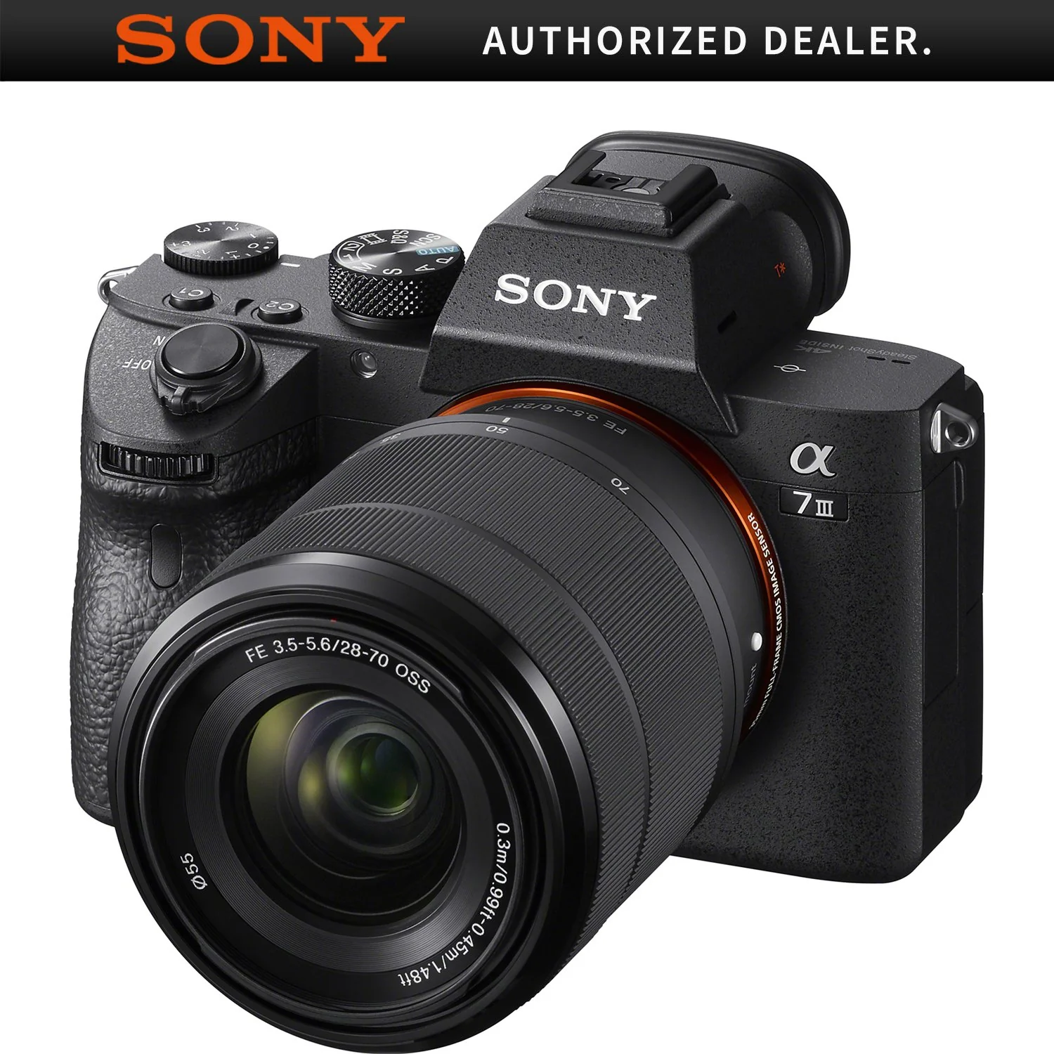 Sony a7 III Mirrorless Full Frame Camera Body + 28-70mm Lens Kit (Open Box) - Image 20