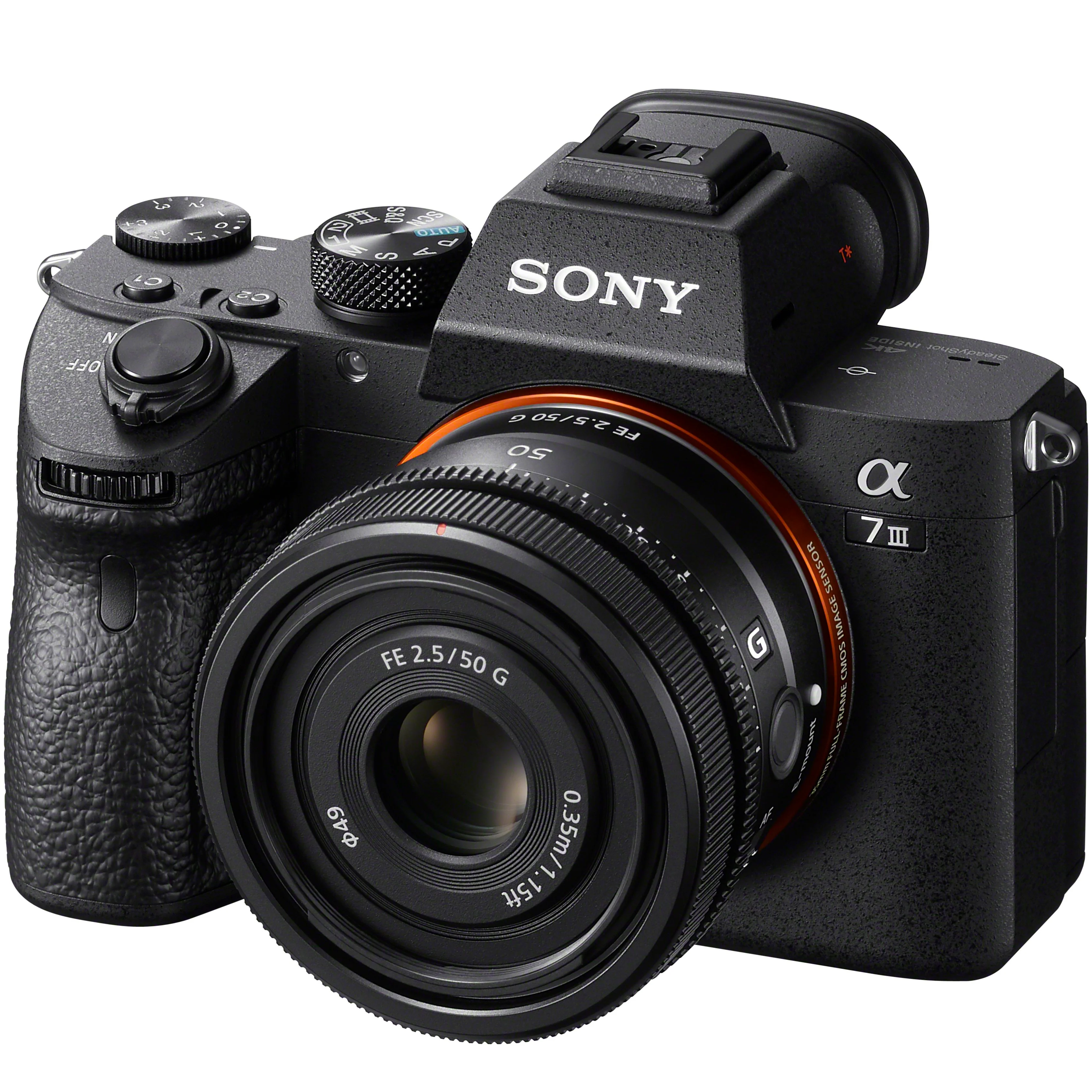 Sony a7 III Mirrorless Full Frame Camera Body + 50mm F2.5 G Lens SEL50F25G Kit Bundle - Image 3