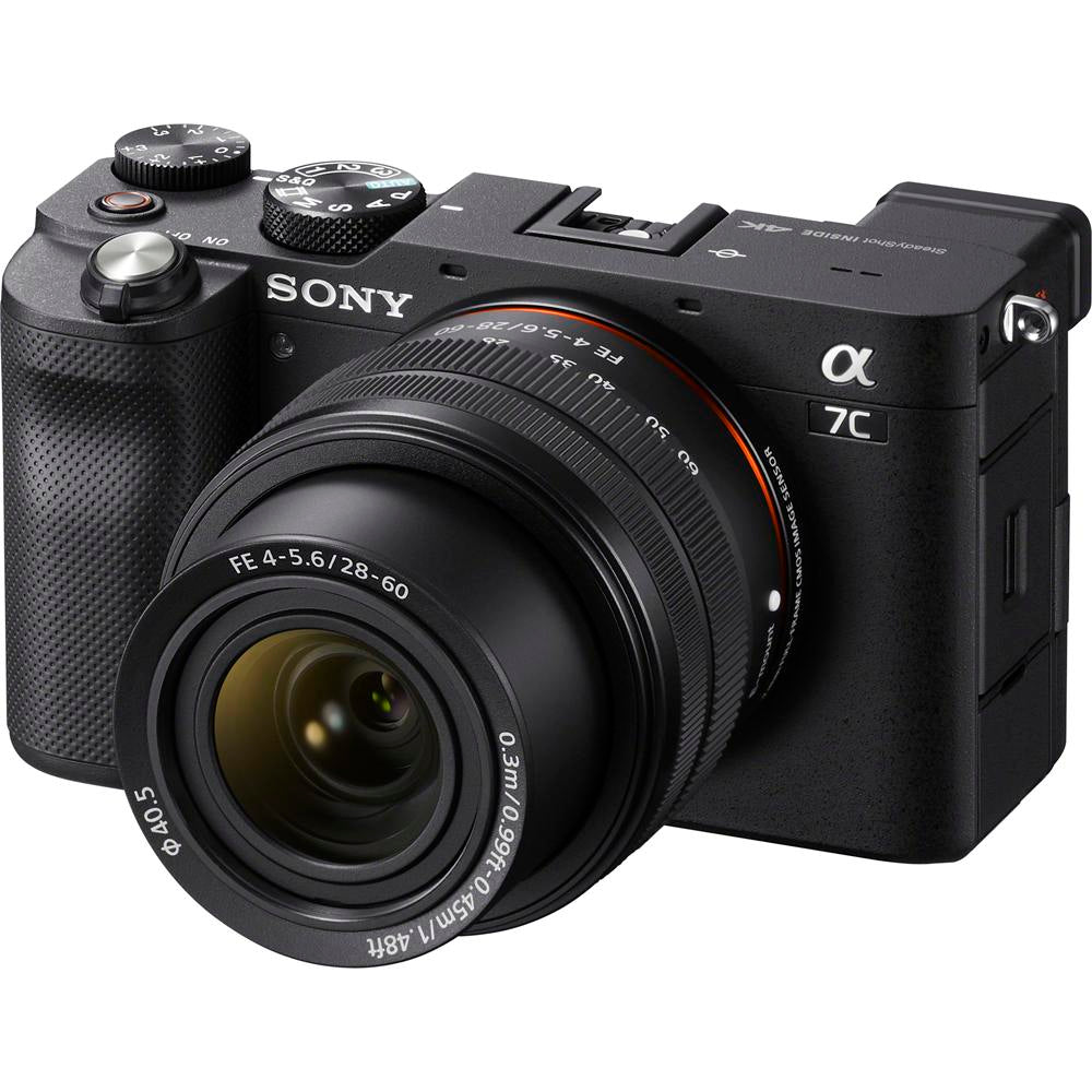 Sony a7C Full Frame Alpha Camera Body + 28-60mm Lens Open Box + 1 Year Warranty Pack - Image 2