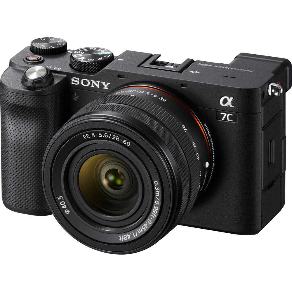 Sony a7C Full Frame Alpha Camera Body + 28-60mm Lens Open Box + 1 Year Warranty Pack - Image 3