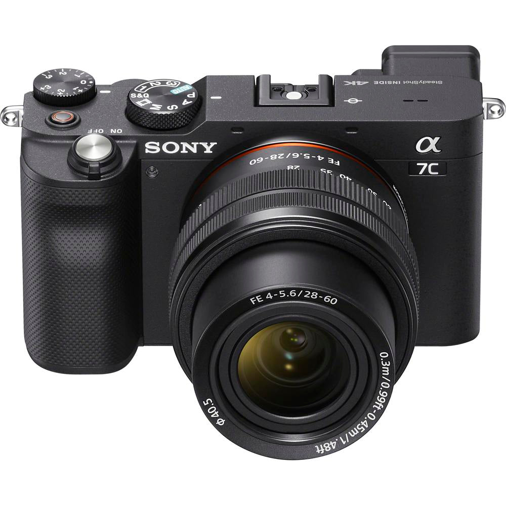 Sony a7C Full Frame Alpha Camera Body + 28-60mm Lens Open Box + 1 Year Warranty Pack - Image 4