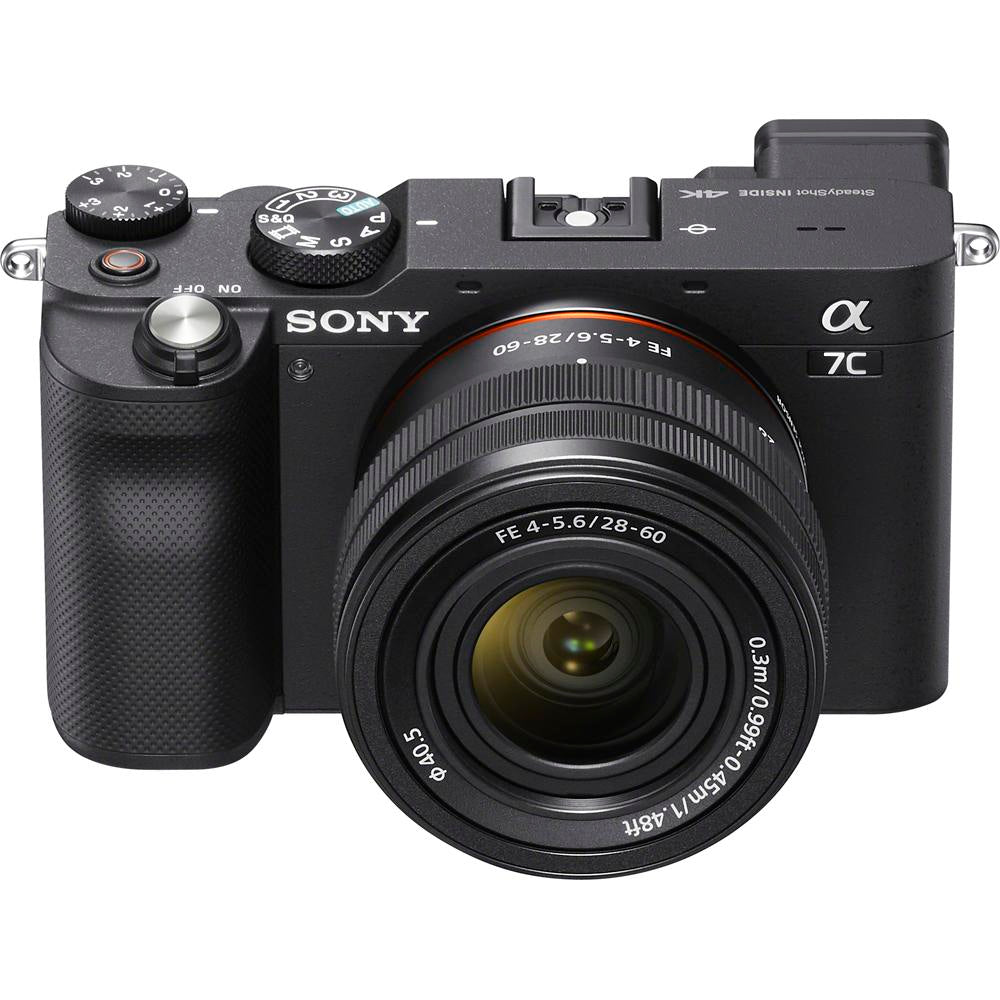 Sony a7C Full Frame Alpha Camera Body + 28-60mm Lens Open Box + 1 Year Warranty Pack - Image 5