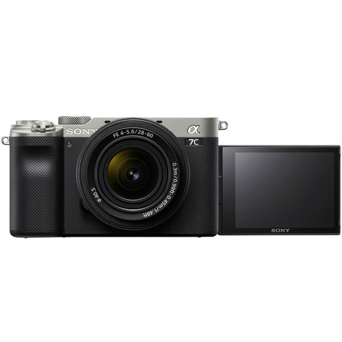 Sony a7C Full Frame Mirrorless Alpha Camera Body + 28-60mm Lens Kit ILCE-7CL/S Silver - Image 2