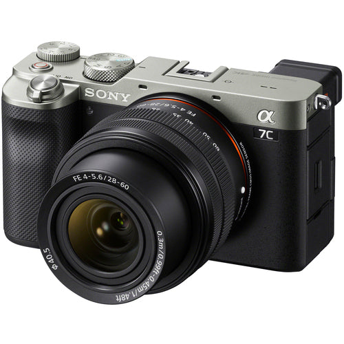 Sony a7C Full Frame Mirrorless Alpha Camera Body + 28-60mm Lens Kit ILCE-7CL/S Silver - Image 3