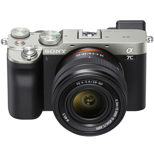 Sony a7C Full Frame Mirrorless Alpha Camera Body + 28-60mm Lens Kit ILCE-7CL/S Silver - Image 5