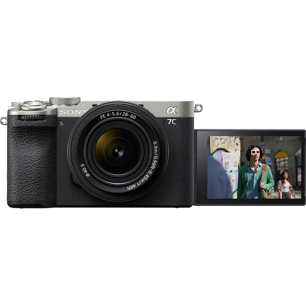 Sony a7C II Full Frame Mirrorless Camera Body + 28-60mm Lens Kit Silver ILCE-7CM2L/S - Image 2