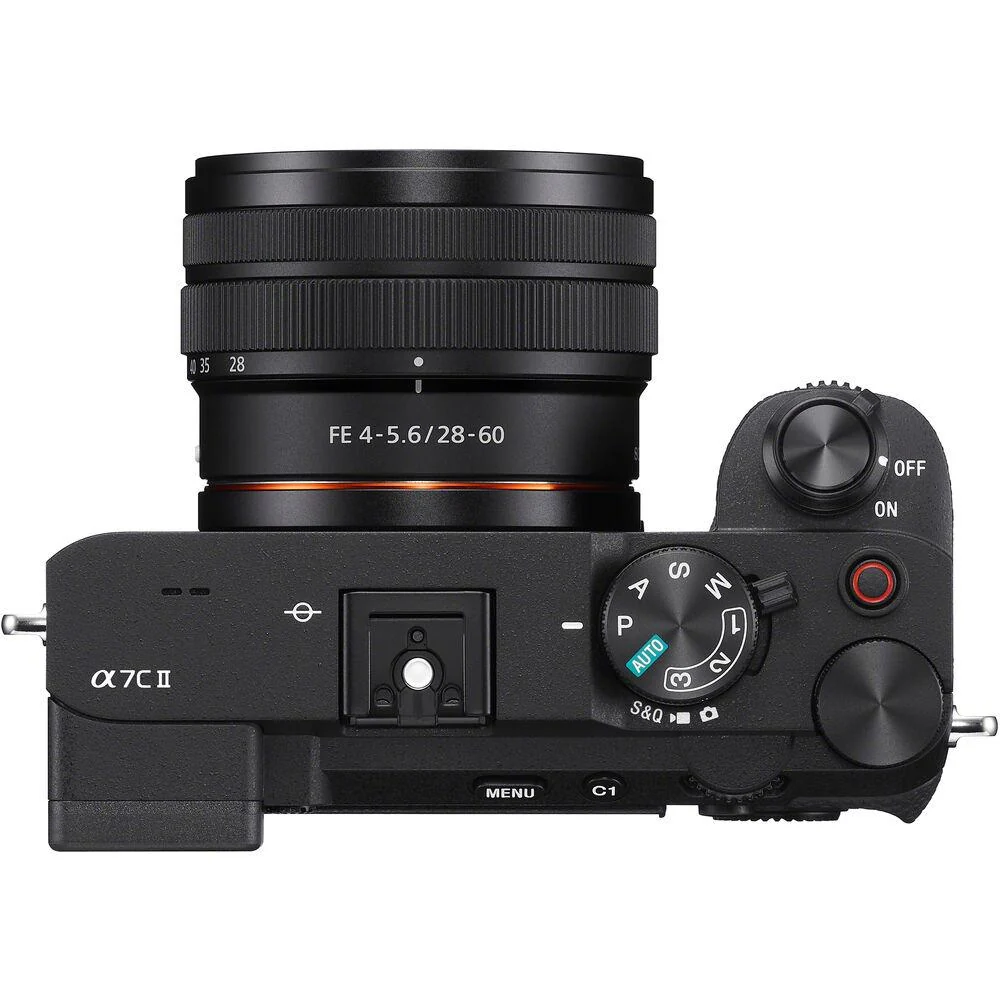 Sony a7C II Full Frame Mirrorless Camera Black + 28-60mm Lens & Essentials Kit Bundle - Image 2