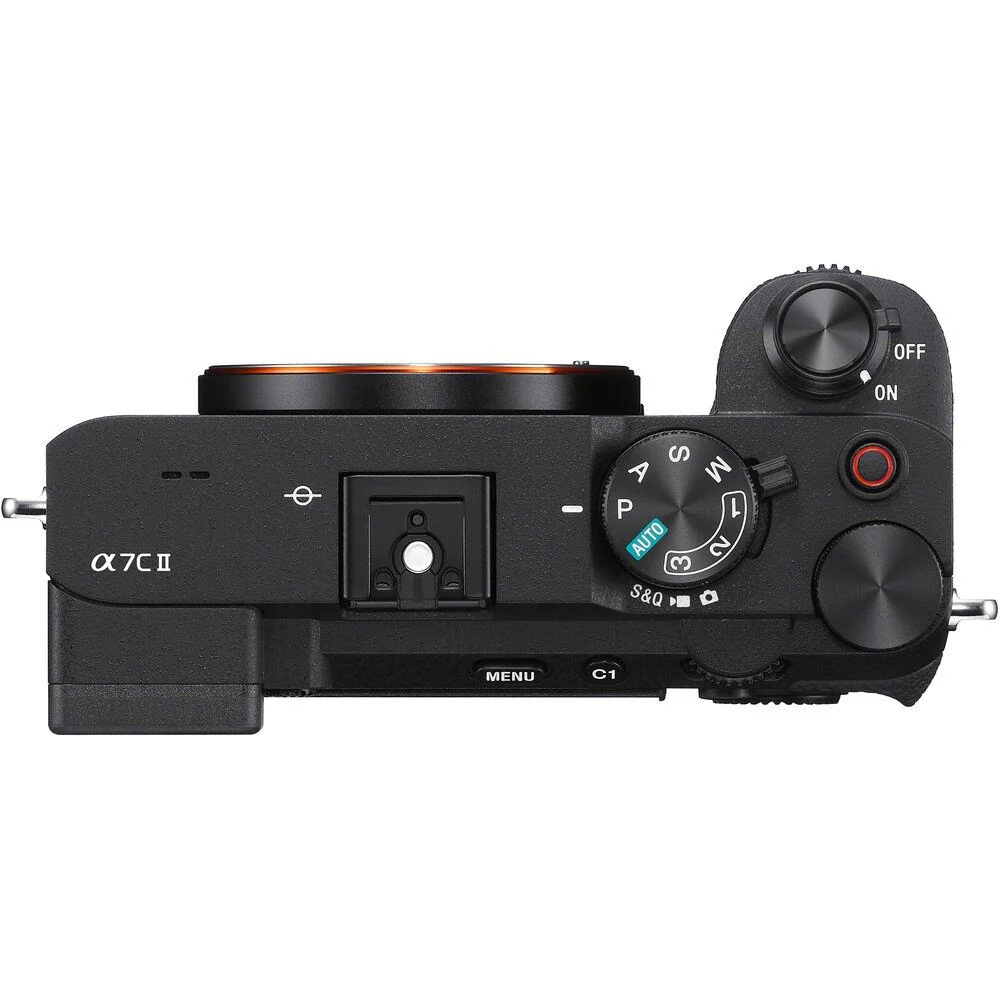 Sony  a7C II Full Frame Mirrorless Camera Black + ACCVC2 Vlogger Tripod & Mic Kit - Image 2