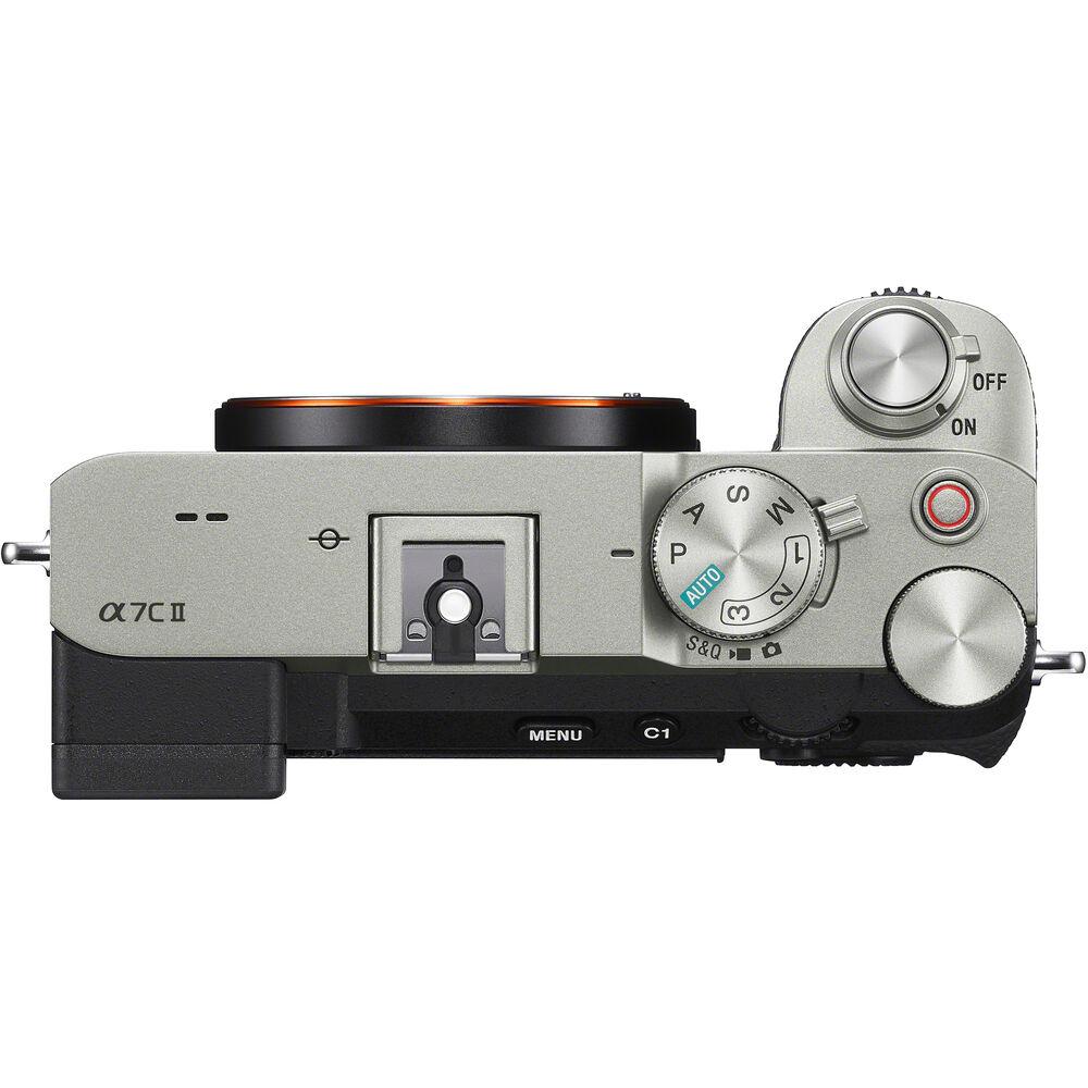 Sony a7C II Full Frame Mirrorless Camera Body Silver + ACCVC2 Vlogger Kit Bundle - Image 6