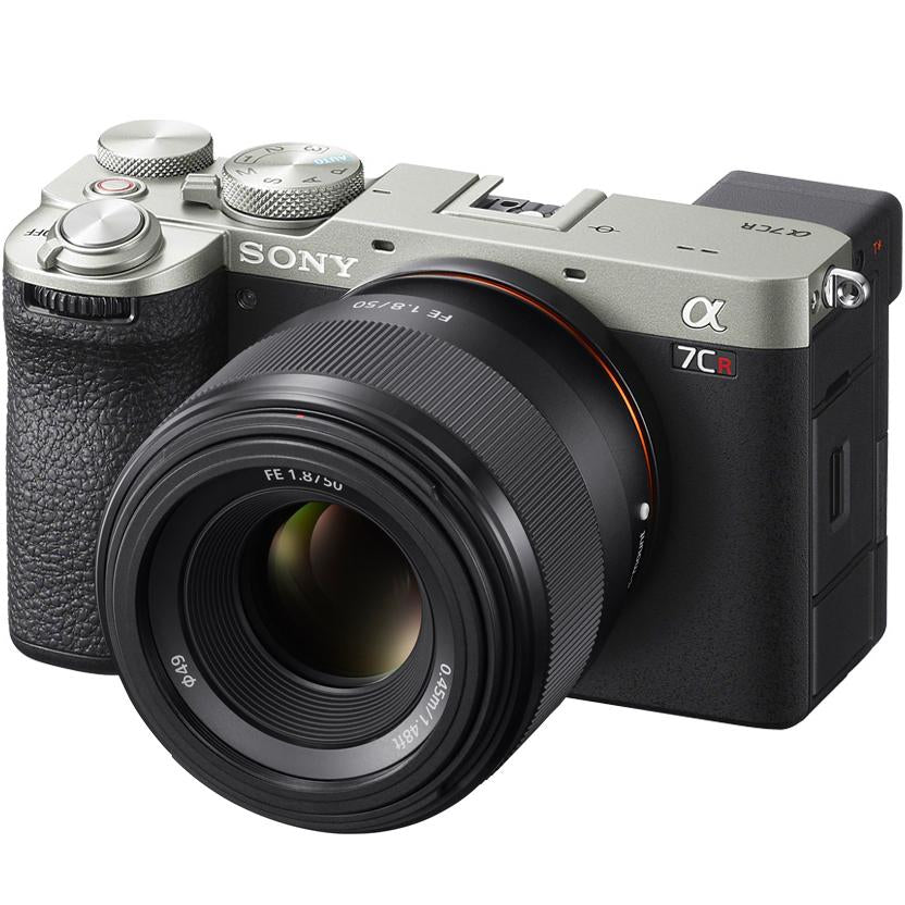 Sony a7CR Full Frame Mirrorless Camera Body Silver + 50mm F1.8 Lens Kit Bundle - Image 3