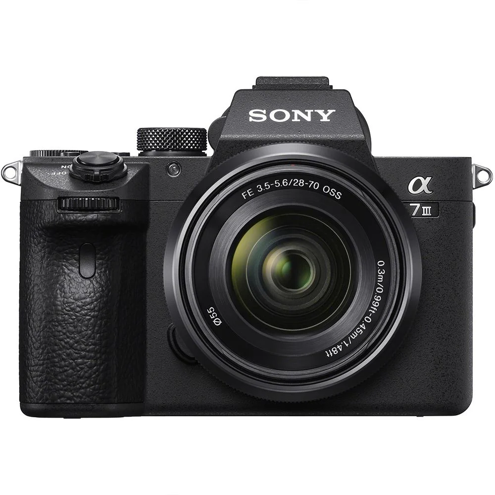 Sony a7III Full Frame Mirrorless Lens Camera w/ 28-70mm Open Box+1 Year Warranty - Image 3