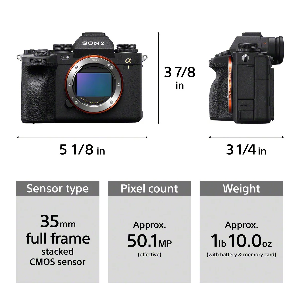 Sony Alpha 1 Interchangeable Lens Mirrorless Camera 50.1MP Body - Open Box - Image 10