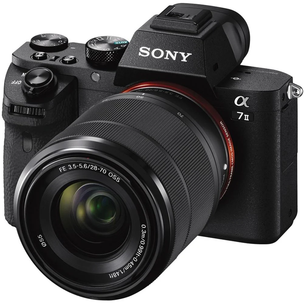 Sony Alpha 7II Mirrorless Interchangeable Lens Camera 28-70mm Lens + 32GB Bundle - Image 6