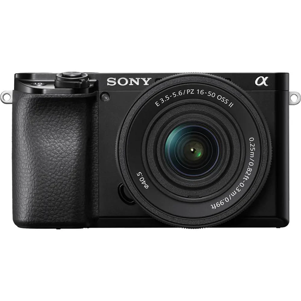 Sony Alpha a6100 APS-C Mirrorless Camera + 16-50mm + 55-210mm Lenses  (OPEN BOX)