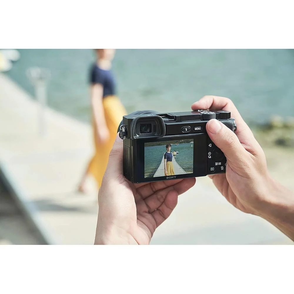 Sony Alpha a6100 APS-C Mirrorless Camera + 16-50mm + 55-210mm Lenses  (OPEN BOX) - Image 9