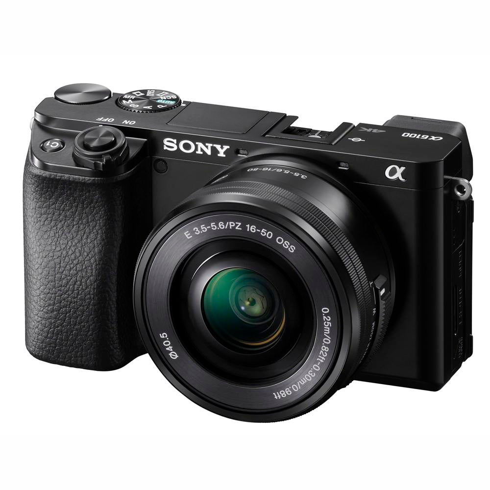 Sony Alpha a6100 APS-C Mirrorless Interchangeable-Lens Camera + 16-50mm Lens - Image 3