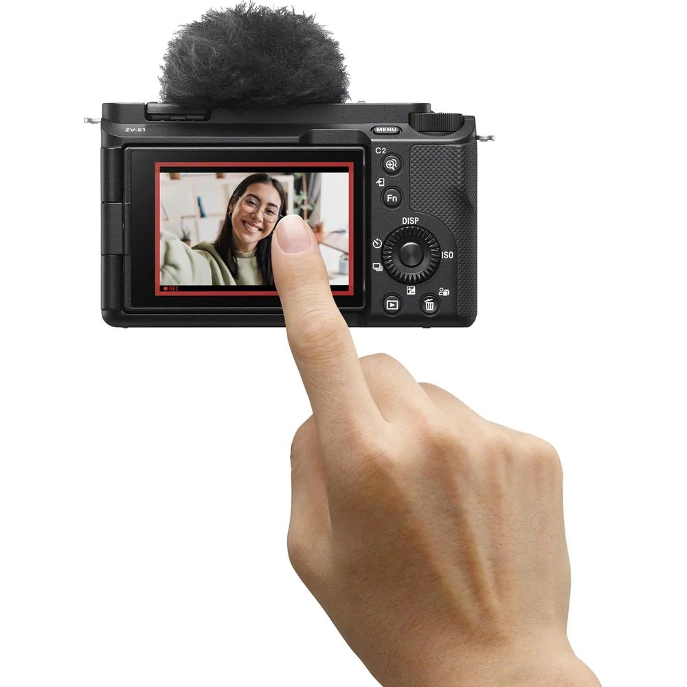 Sony Alpha ZV-E1 Full-frame Mirrorless Vlog Camera Body Black Open Box - Image 8
