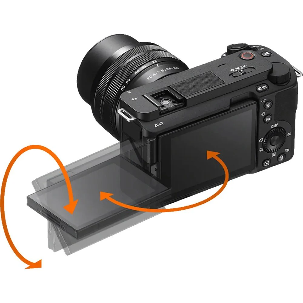 Sony Alpha ZV-E1 Full-frame Interchangeable Lens Mirrorless Vlog Camera (Body -Black) - Image 10